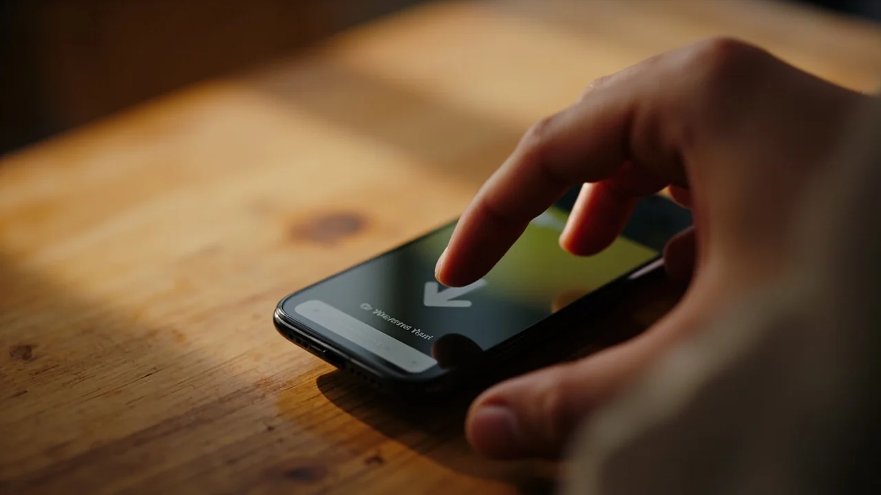 A smartphone screen displaying the PlayerzPot app download page with a handshake graphic between two users.